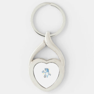 Soccer Unicorn Argentina Jersey Design Argentinian Key Ring