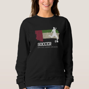 Soccer United Arab Emirates Flag Football Team Soc Sweatshirt