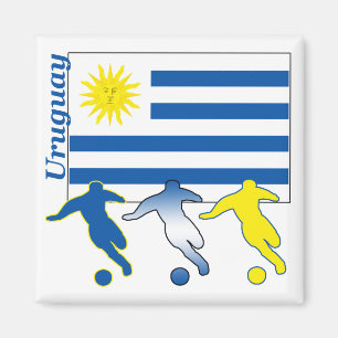 Soccer Uruguay Magnet