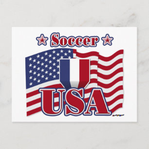 Soccer USA Postcard