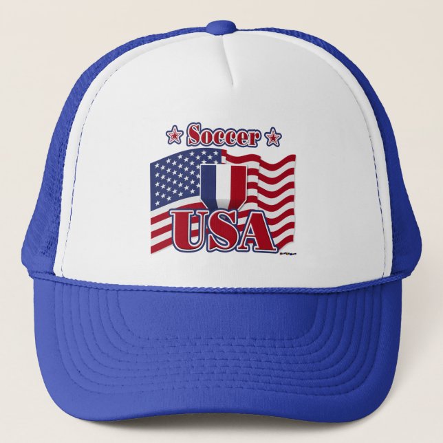 Soccer USA Trucker Hat (Front)