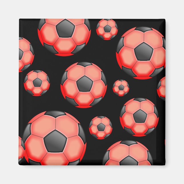 Soccer Wallpaper Magnet (Front)