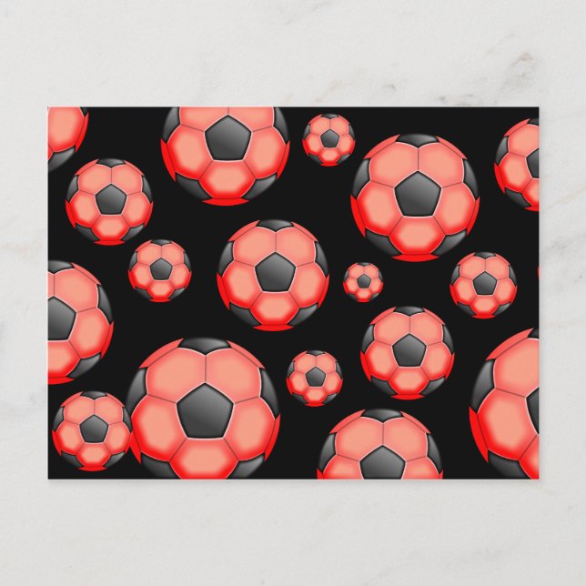 Soccer Wallpaper Postcard (Front)