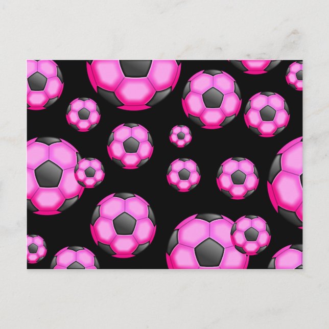 Soccer Wallpaper Postcard (Front)