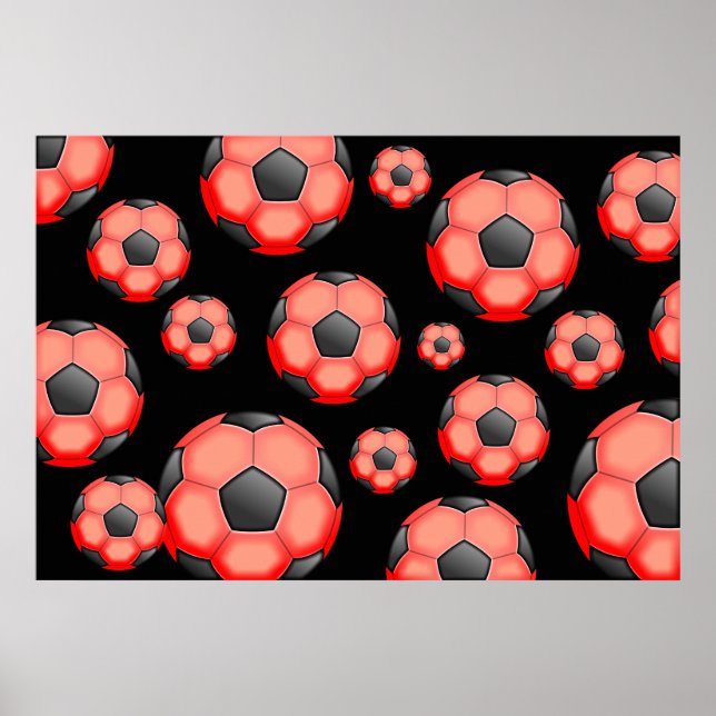 Soccer Wallpaper Poster (Front)