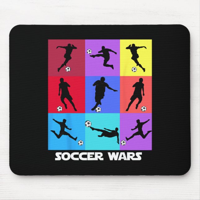 Soccer Wars - Spectacular Soccer Player  Mouse Pad (Front)