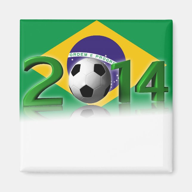 Soccer World Championship 2014 Magnet (Front)