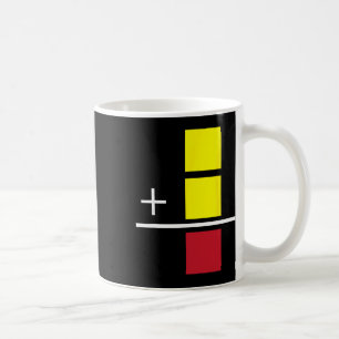 Soccer Yellow Red Card Referee Funny Sports Lovers Coffee Mug