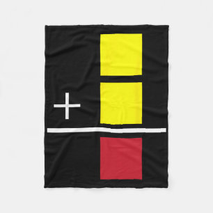 Soccer Yellow Red Card Referee Funny Sports Lovers Fleece Blanket
