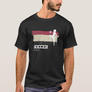 Soccer Yemen Flag Football Womens Soccer Girls T-Shirt