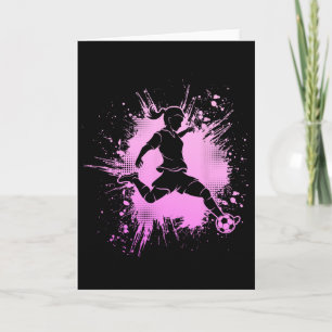 Soccer Youth Girl Women Card