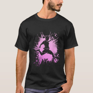 Soccer Youth Girl Women T-Shirt