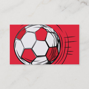 Soccerball Business Cards