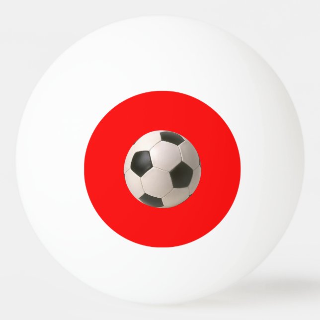 Soccerball Ping Pong Ball (Back)