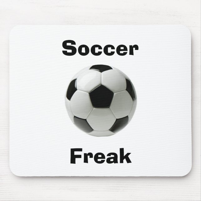soccerball, Soccer, Freak Mouse Pad (Front)