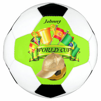 Soccer's World Cup Flag Soccer Ball