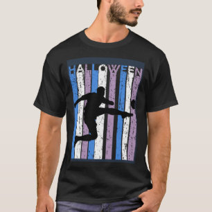 Soccor Halloween Boys Funky Cool Kids Youth Player T-Shirt