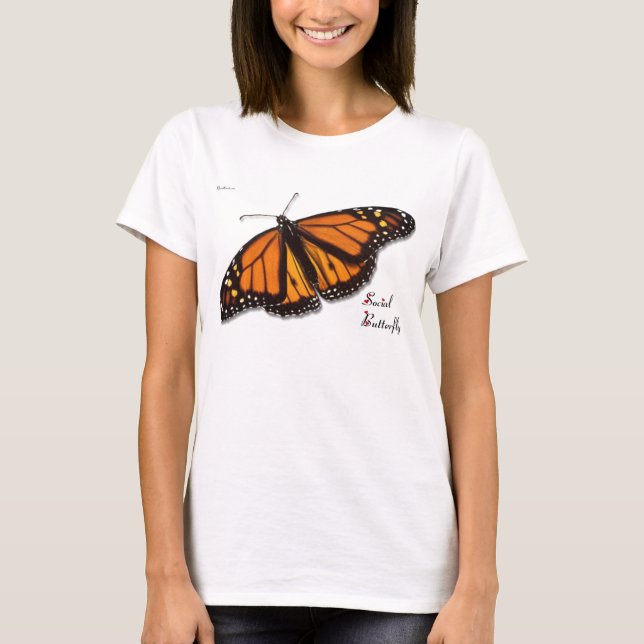 Social Butterfly T-Shirt (Front)