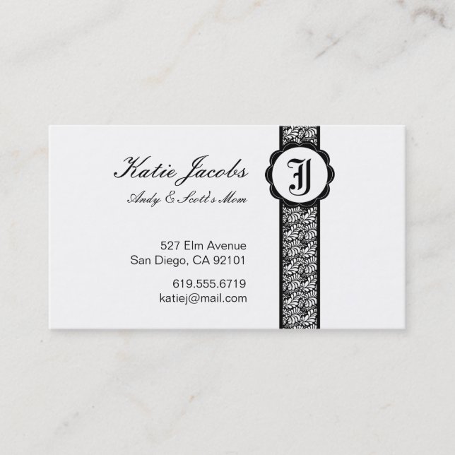 Social Calling Cards (Front)