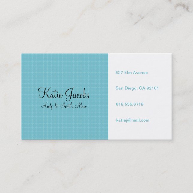 Social Calling Cards (Front)
