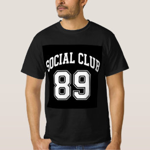 Social Club 89 Streetwear Fashion T-Shirt