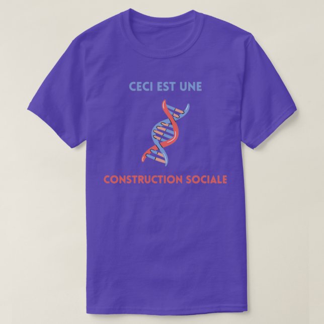 social construction T-Shirt (Design Front)