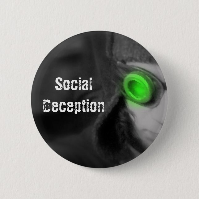 Social Deception button (Front)