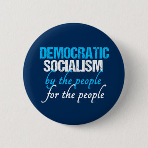 Social Democracy Democratic Socialism 6 Cm Round Badge