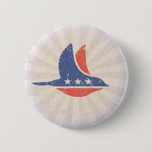 Social Democrat Logo 6 Cm Round Badge