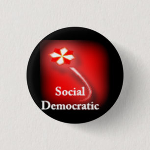 Social Democratic Party Logo 3 Cm Round Badge