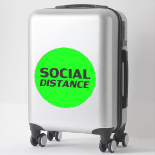"Social Distance" Covid 19 Large Floor Circle