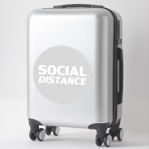 "Social Distance" Covid 19 Large Floor Circle