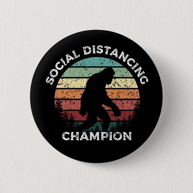 SOCIAL DISTANCING CHAMPION BIGFOOT BUTTONS (Front)