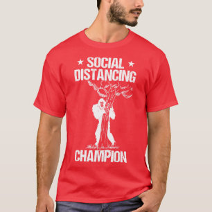 Social Distancing Champion Sasquatch T-Shirt