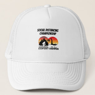 Social Distancing Championship - Yeti Vs Nessi Trucker Hat