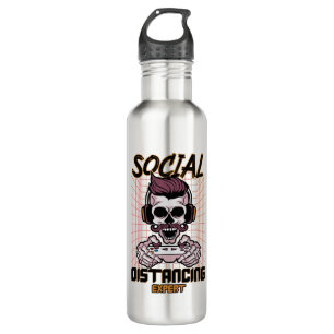 Social distancing expert gaming design 710 ml water bottle