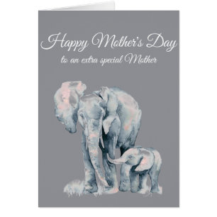 Social Distancing Mother's Day Love Elephants