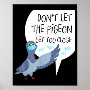 Social Distancing Parody Don't Let The Geon Get To Poster