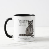 Social Distancing Raccoon