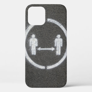 Social distancing sign Case-Mate iPhone case