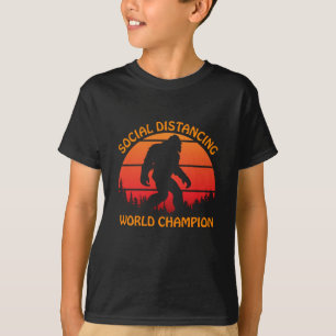 Social Distancing World Champion T-Shirt