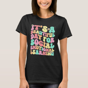 Social Emotional Learning Heart Counselor Teacher T-Shirt