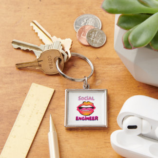 Social Engineer Key Ring