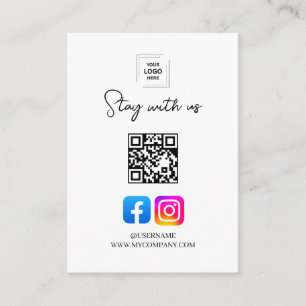 Social Follow Request Marketing Insert Design