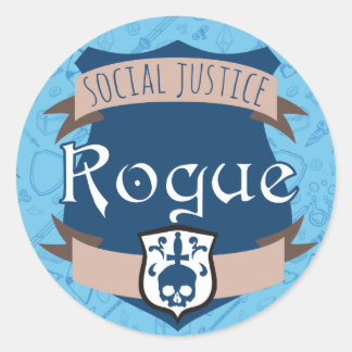 Social Justice Class Sticker: Bard Classic Round Sticker