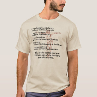 Social Justice Crucifix T-Shirt