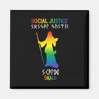 Social Justice Skald Magnet