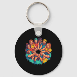 Social Justice Sunday Sticker Key Ring