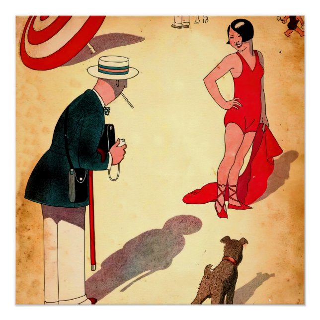 Social Magazine cover Poster (Front)