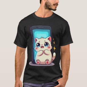 Social Media Anxiety Introvert Feed Refresh Avoida T-Shirt
